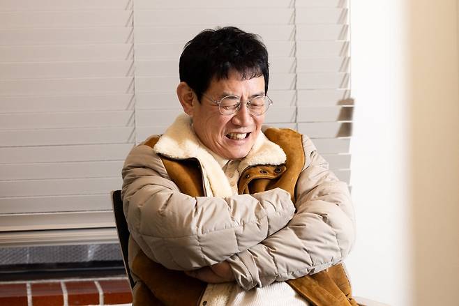 2025년 이경규 인터뷰에서 웃는 모습