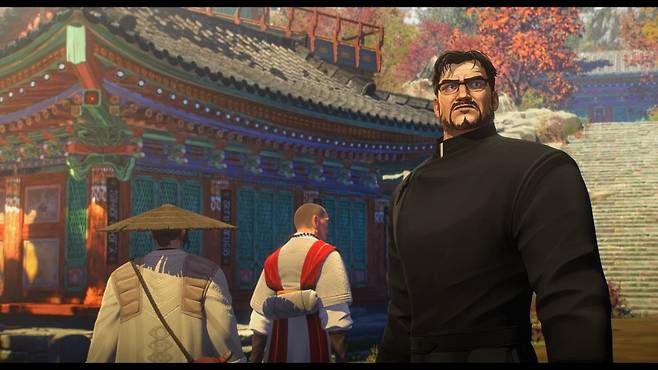 애니메이션 '퇴마록'에 등장하는 '박윤규' 신부. / 사진=로커스 제공