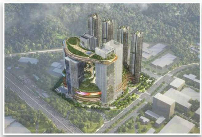 양재 도시첨단물류단지 조감도. 서울시 제공