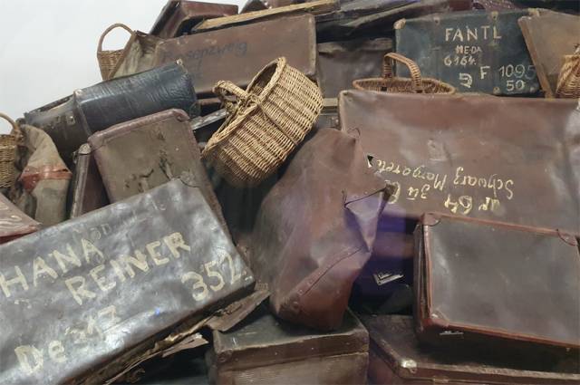 ▲ 아우슈비츠 수감자들의 가방들. 수용소에 닿자마자 곧바로 가방과 소지품을 빼앗겼다. ⓒ김재명