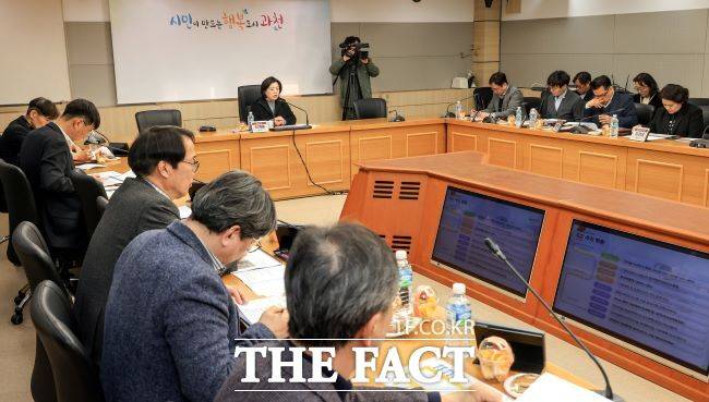 공공하수처리시설 현대화 사업 최종보고회 모습 /과천시