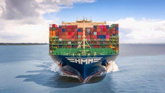 HMM의 컨테이너선박 ⓒHMMⓒ