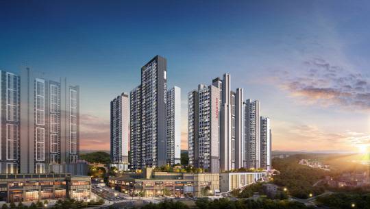 힐스테이트 더샵 상생공원 1단지 투시도