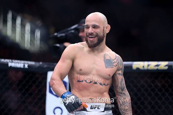 UFC 파이터 제앙 실바. 사진=게티이미지