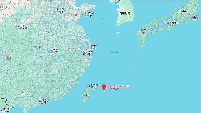 호시노야 다케토미지마 위치 [출처=구글지도]