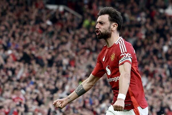 ▲ 맨체스터 유나이티드는 브루노 페르난데스의 골이 없었다면 아스널에 패할 수도 있었다. ⓒ연합뉴스/AFP/EPA/AP