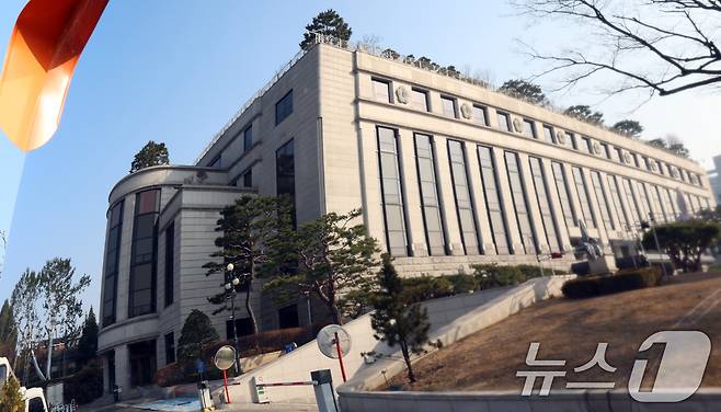 서울 종로구 헌법재판소 모습. 2025.3.10/뉴스1 ⓒ News1 김명섭 기자