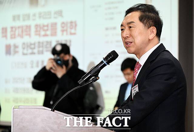 축사하는 김기현 국민의힘 의원..