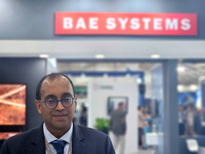마노하 띠야가라즈(Manohar Thyagaraj) BAE시스템스 한국지사장. /정재훤 기자