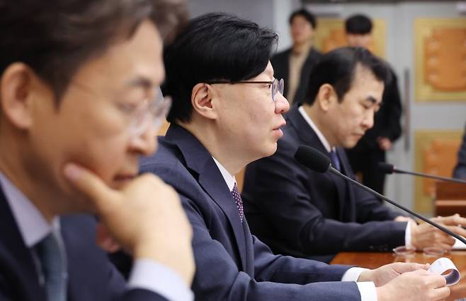 김소영 금융위원회 부위원장이 11일 서울 종로구 정부서울청사 별관에서 열린 보험개혁회의에서 발언하고 있다. 사진=연합뉴스