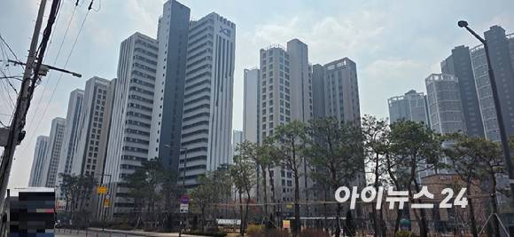 경기도 수원시 장안구 정자동 북수원자이렉스비아 단지 전경. 2025.03.10 [사진=이수현 기자]