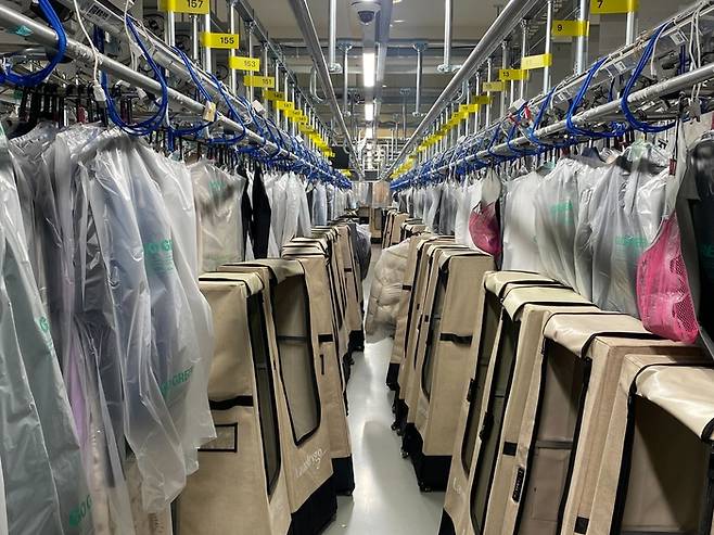 런드리고 스마트팩토리 내부 [사진=런드리고]