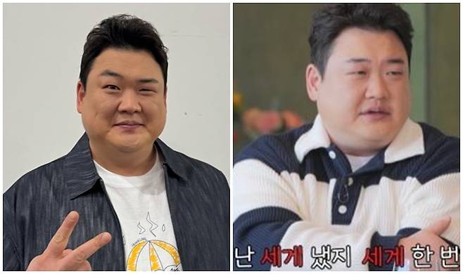 김준현 인스타그램 캡처, 유튜브 채널 '임하룡쇼' 캡처