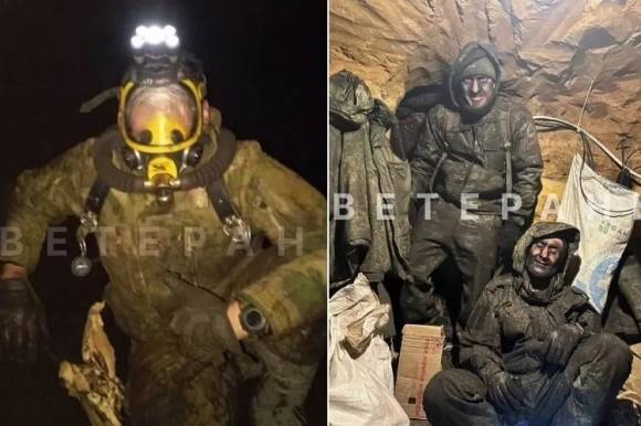 지난 주말 러시아 특수부대원들이 가스관을 통해 우크라이나가 점령한 쿠르스크 지역으로 들어가 기습 공격한 모습이 공개됐다. 텔레그램 캡처