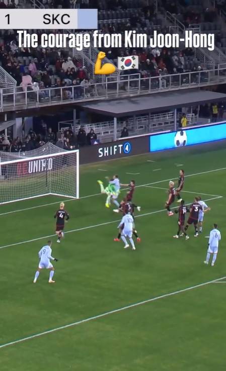 ▲ 김준홍을 극찬하는 MLS 공식 계정 ⓒMLS