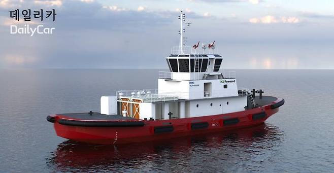 빈센, 친환경 수소 연료전지 기반 전기 추진 예인선