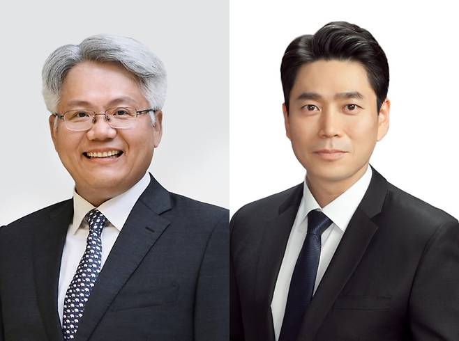 임왕섭 KGC인삼공사 국내사업총괄 대표(왼쪽), 안빈 해외사업총괄 대표