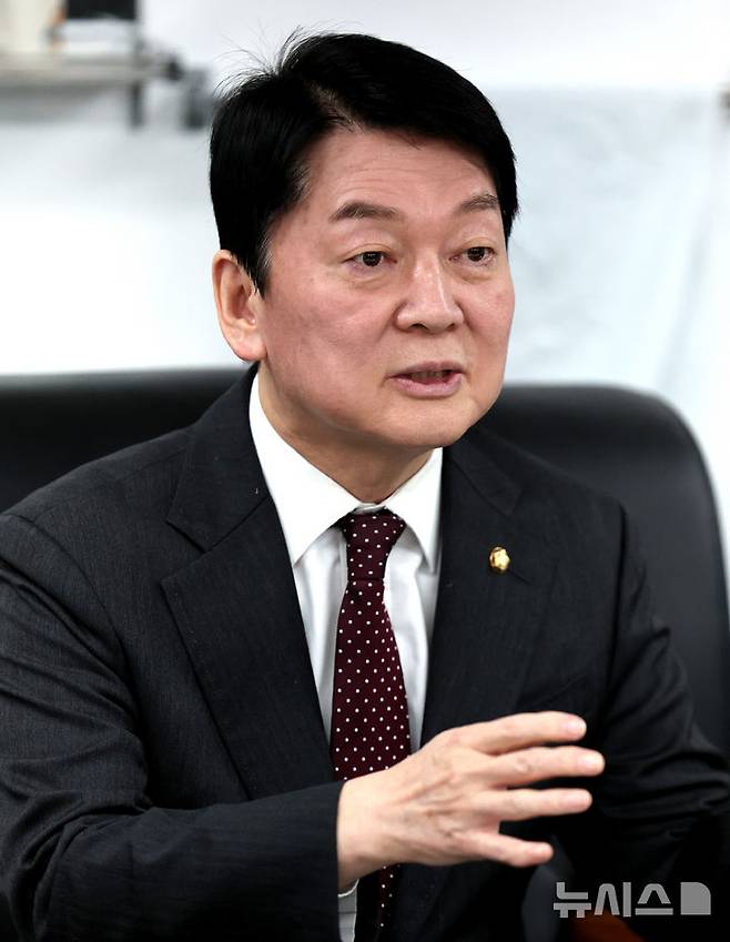 [대구=뉴시스] 이무열 기자 = 안철수 국민의힘 의원. 2025.03.12. lmy@newsis.com