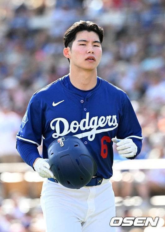 [OSEN=이대선 기자] LA 다저스 김혜성. 2025.02.21 / sunday@osen.co.kr
