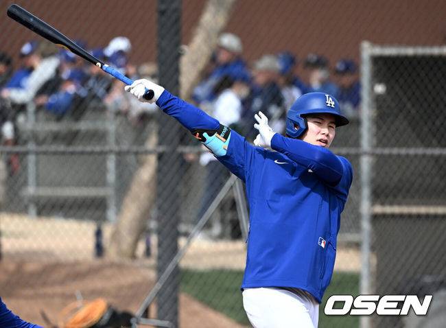 [OSEN=이대선 기자] LA 다저스 김혜성. 2025.02.18 / sunday@osen.co.kr