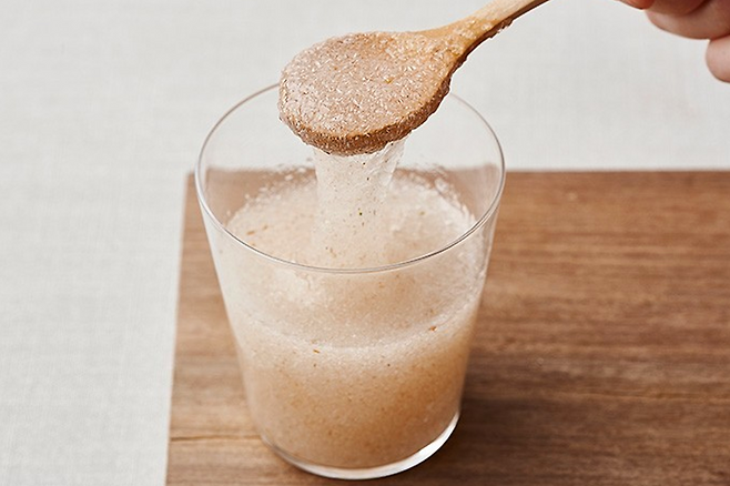 차전자피 넣은 물