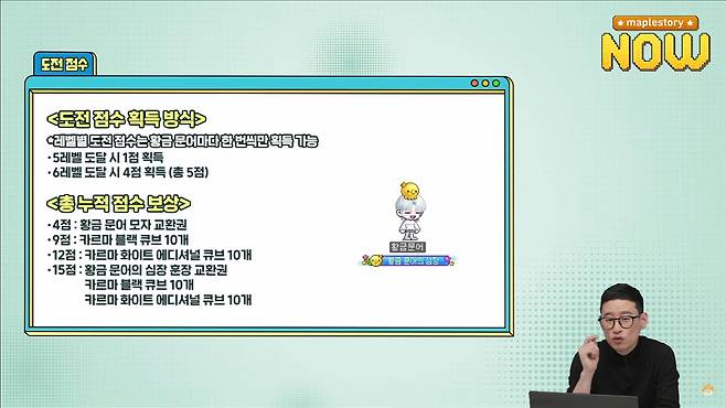 ▲ 도전 점수에 따라 다양한 보상 획득 가능