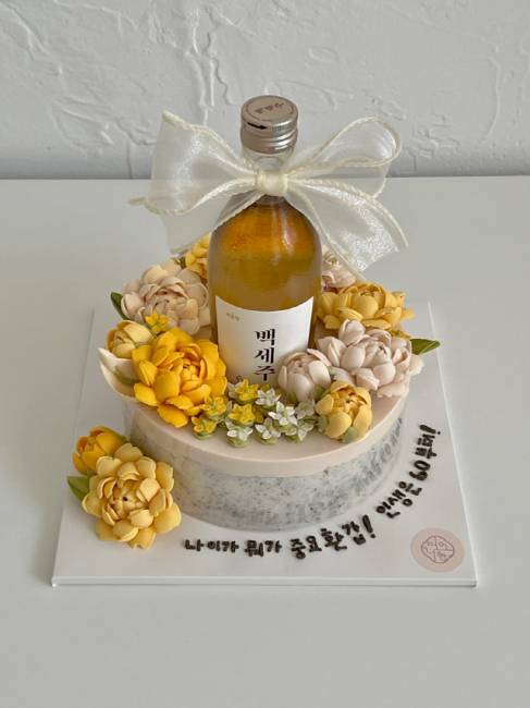 ▲ 피어나현 앙금 플라워 케이크