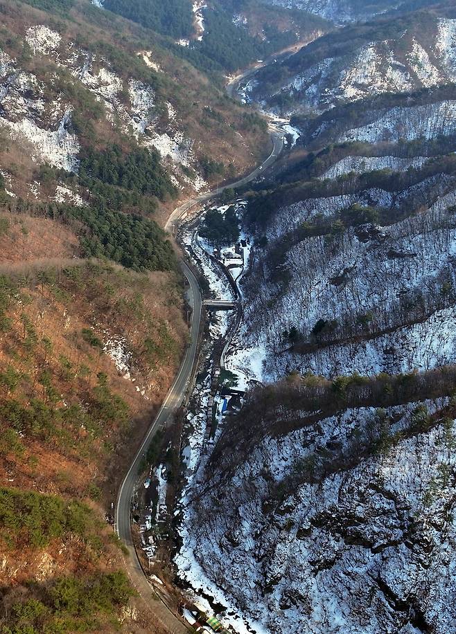 화천 광덕고개 전경 [화천군 제공.재판매 및 DB 금지]