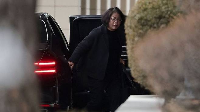 김복형 헌법재판관이 지난 4일 서울 종로구 헌법재판소로 출근하고 있다.ⓒ연합뉴스