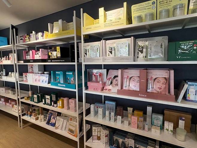 모스트가 미국 시장 입점을 지원하고 있는 K뷰티 제품들.ⓒ모스트