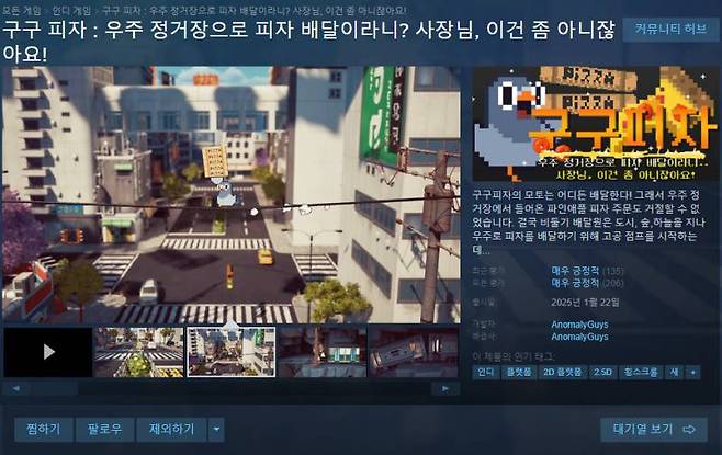 독특한 제목이 인상적인 구구 피자