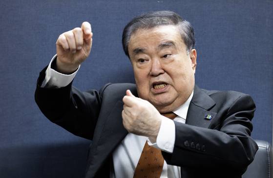 문희상 전 국회의장은 “노태우 대통령도 당시 제1야당인 김대중 총재에게 함께 하자고 제안했다”며 “당시 DJ가 합당은 거절했지만, 이후 국정을 적극적으로 도왔다. 그 결과물이 북방 외교와 1991년 남북기본합의서”라고 말했다. 임현동 기자