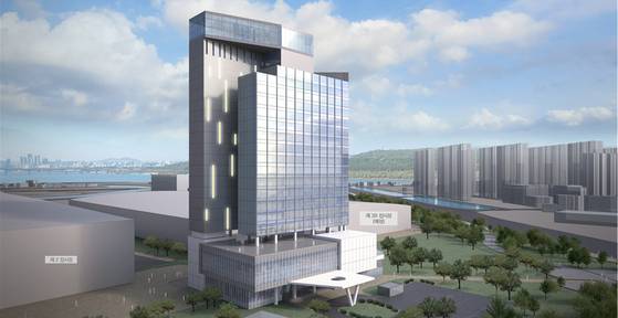 킨텍스 앵커 호텔 구상안. 그래픽 고양시