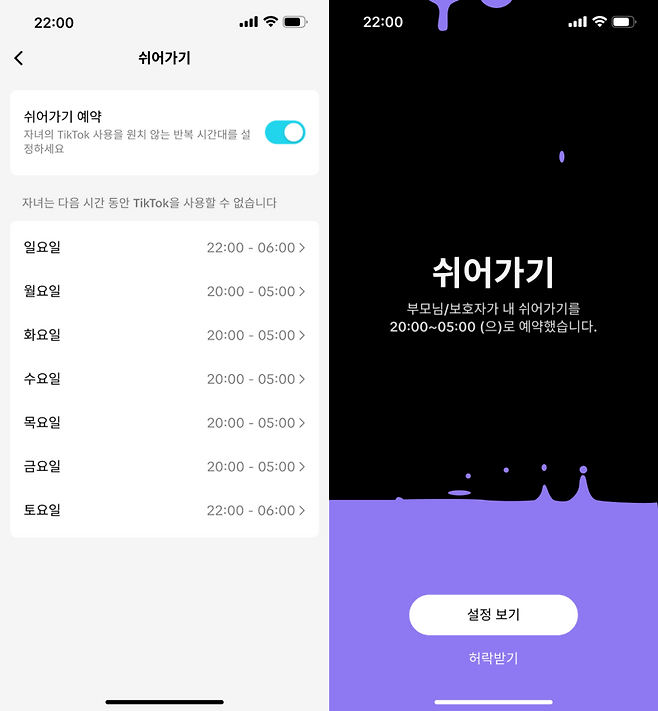 틱톡은 청소년의 올바른 디지털 습관 돕는 세이프티 페어링 기능 강화했다. 틱톡 제공