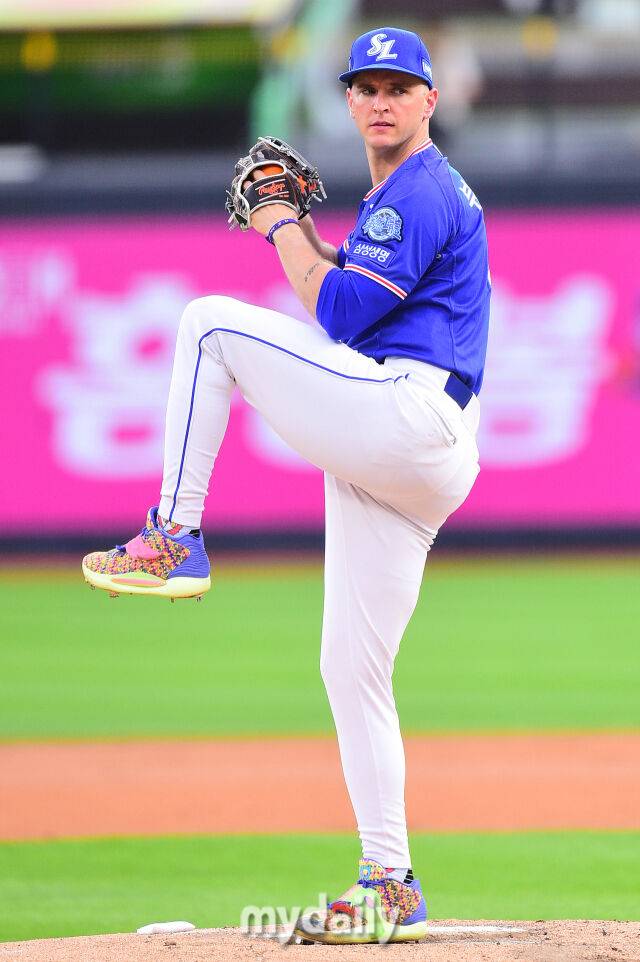 삼성 라이온즈 데이비드 뷰캐넌./마이데일리