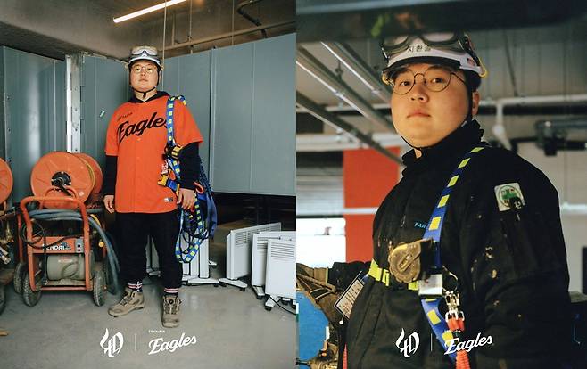 ▲ 한화 이글스가 14일 창단 40주년을 기념해 발표한 화보. ⓒ 한화 이글스