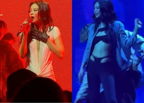 제니 무대 / 사진=유튜브 갈무리