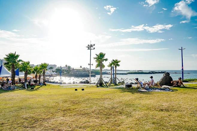 함덕해수욕장(사진, 비짓제주)