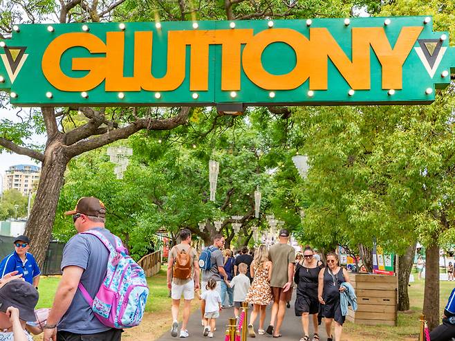 프린지 페스티벌이 열리는 글루터리 구역.  /사진= 호주관광청