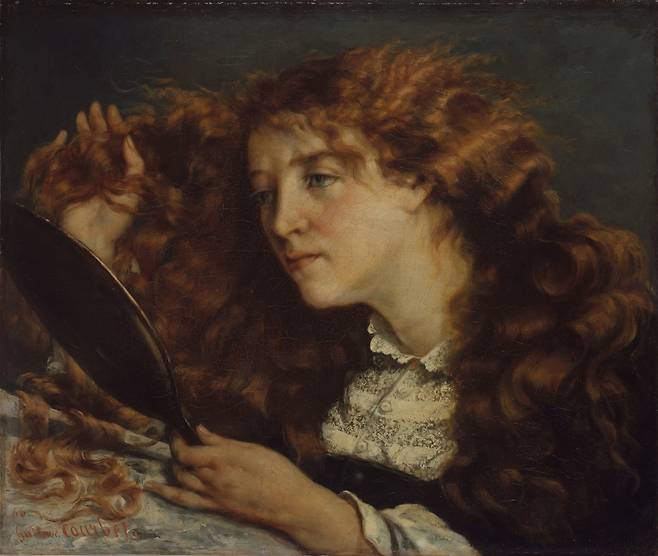 귀스타브 쿠르베, 아름다운 아일랜드 소녀(조안나 히퍼넌), 1865~1866