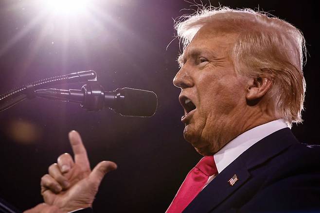 도널드 트럼프 미국 대통령 ⓒDP연합