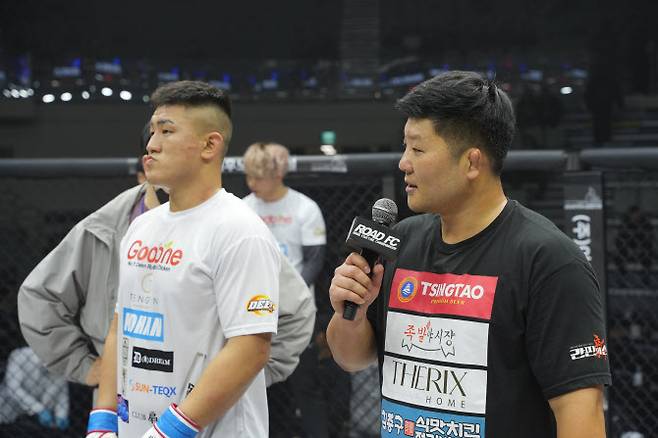 타이세이와 권아솔. 사진=ROAD FC