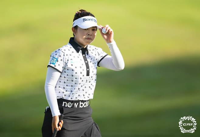 2025년  KLPGA 투어 시즌 개막전 블루캐니언 레이디스 챔피언십에 출전해 2라운드까지 공동 선두를 달린 일본의 야마시타 미유. /KLPGA