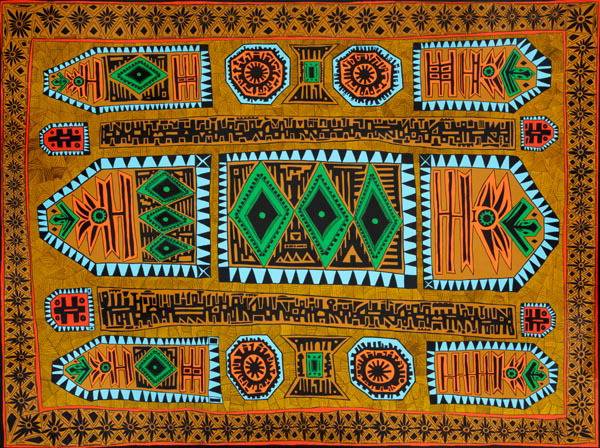 하정우 작가가 페르시안 카펫에서 영감을 받은 작품(무제).  신세계갤러리 제공