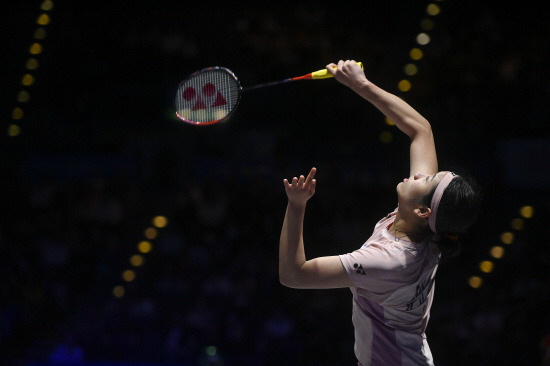 An Se-young at the All England open