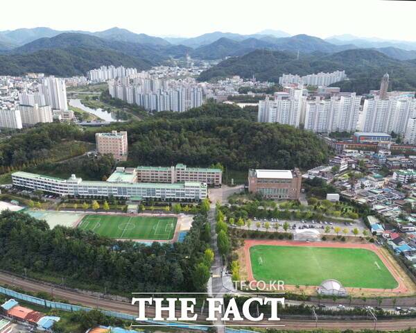 대전대신고등학교 전경. /대전대신고