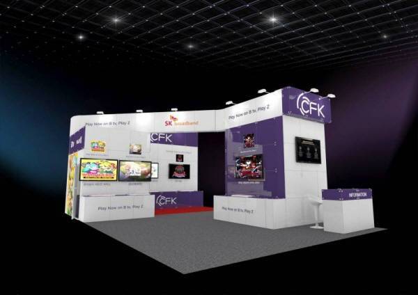 지난 지스타 2022에 참석한 SK브로드밴드