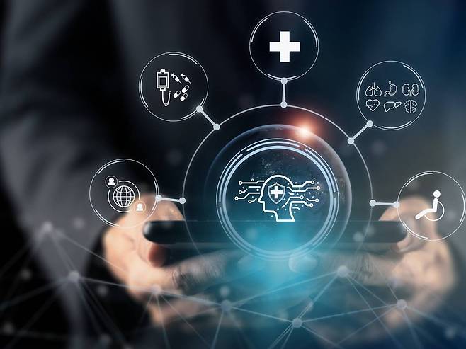 세계 디지털 헬스케어 시장은 2023년까지 두 자릿수 성장을 기록, 2030년 1063조 원 규모로의 성장이 전망된다 / 출처=셔터스톡