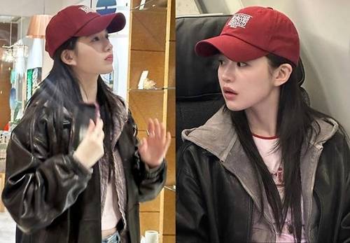 배우 고윤정이 감각적인 스트릿 패션을 선보이며 눈길을 끌었다. 사진=고윤정 SNS