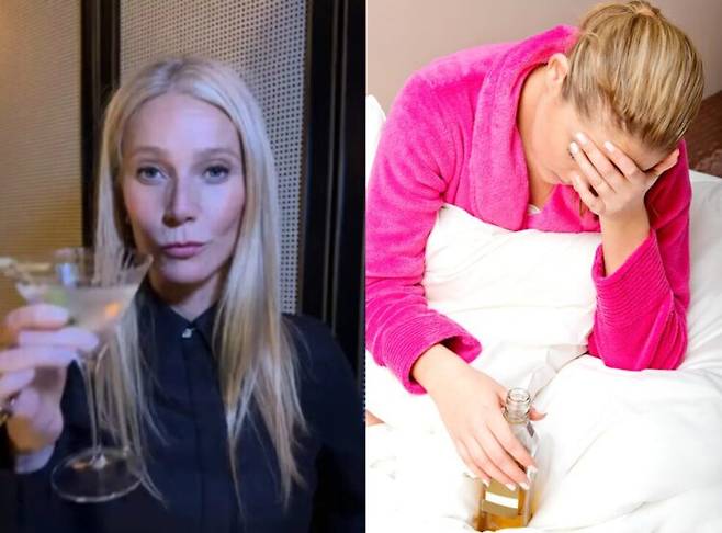 배우 겸 기업가 기네스 팰트로가 현재 52세로 폐경을 겪으며 겪은 고충을 솔직하게 털어놓았다. [왼쪽 사진 =기네스펠트로 팟캐스트 /오른쪽 =게티이미지 뱅크]